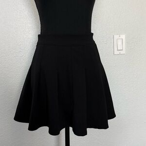 Blue Rain Classic Black Skater Skirt
